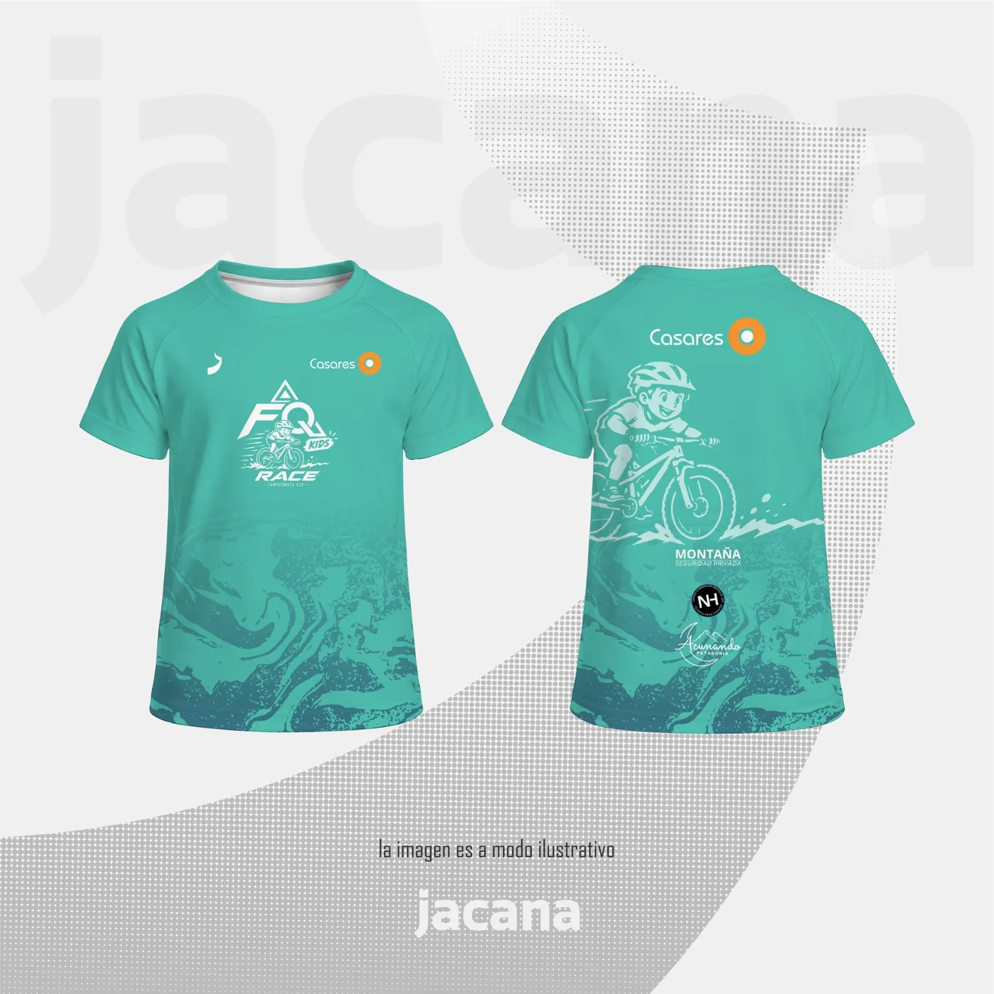 Diseño de remera o tabla de talles